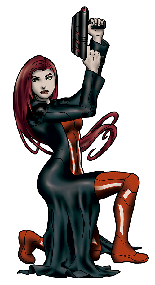 Chica pose